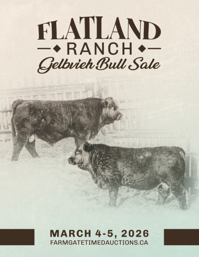Flatland Ranch 2026 Sale Flyer
